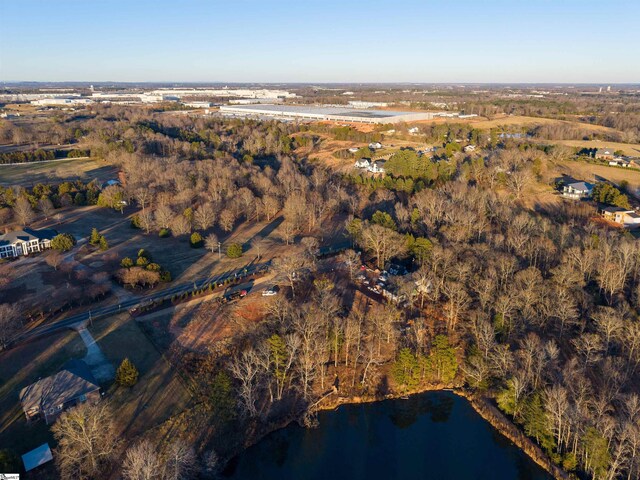 809 Moselle Ct, Greer, SC 29651 - aerial view featuring a water view