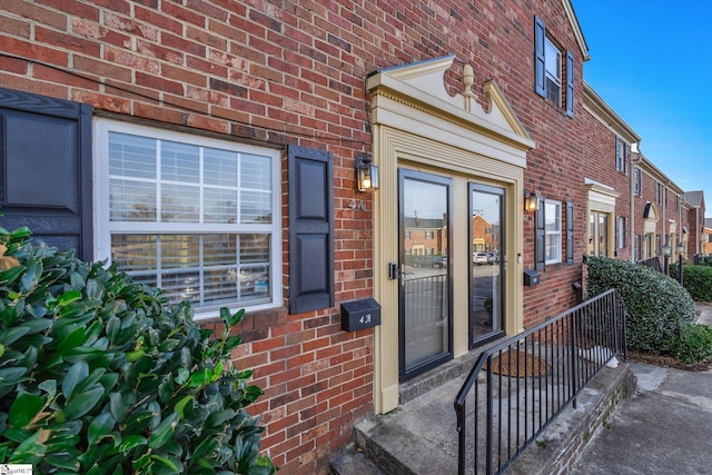 view of property entrance