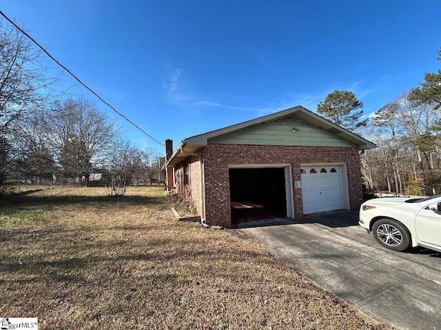 view of side of property