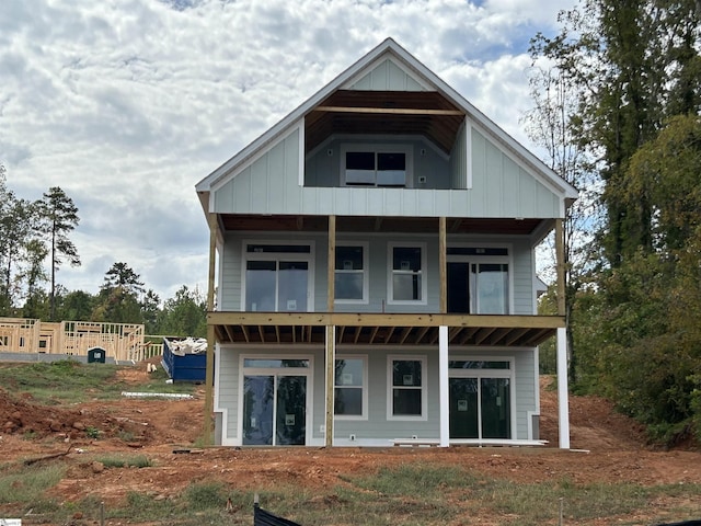 view of rear view of house