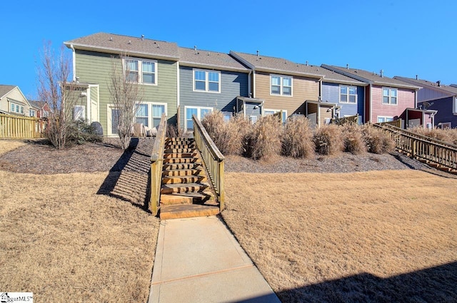 view of rear view of house