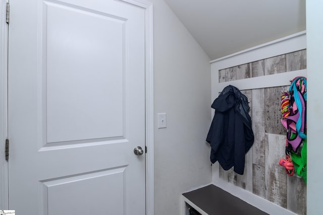 view of mudroom