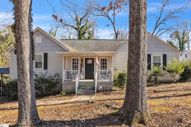 view of ranch-style home