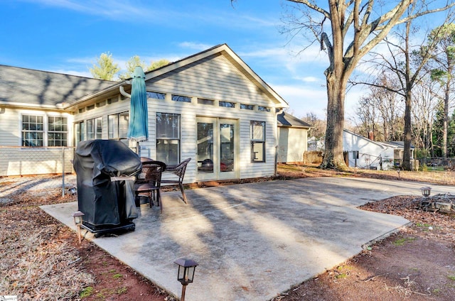 view of rear view of house