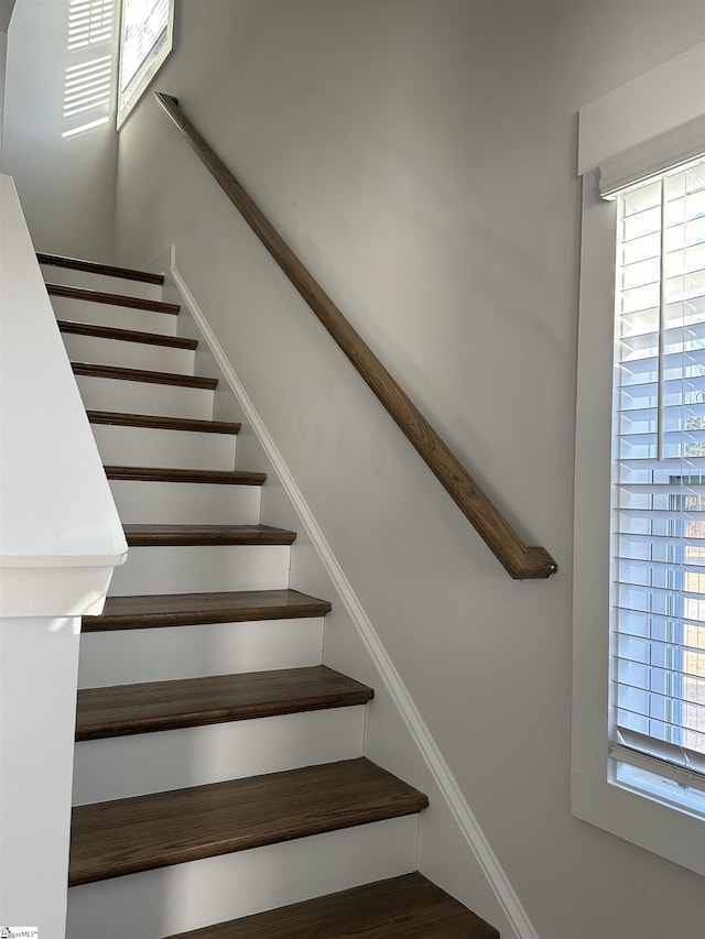 stairs with a healthy amount of sunlight