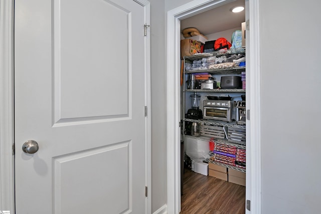 view of pantry