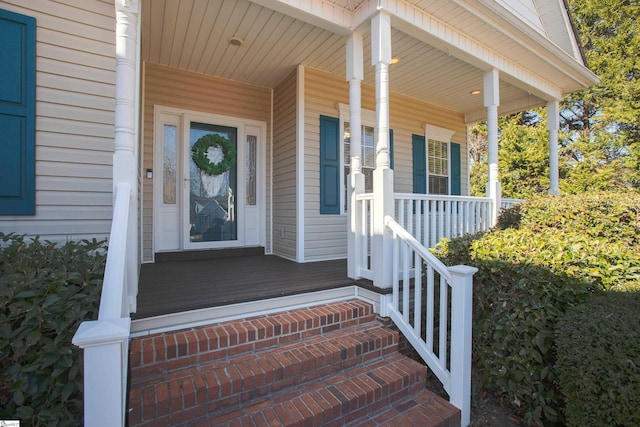 view of property entrance