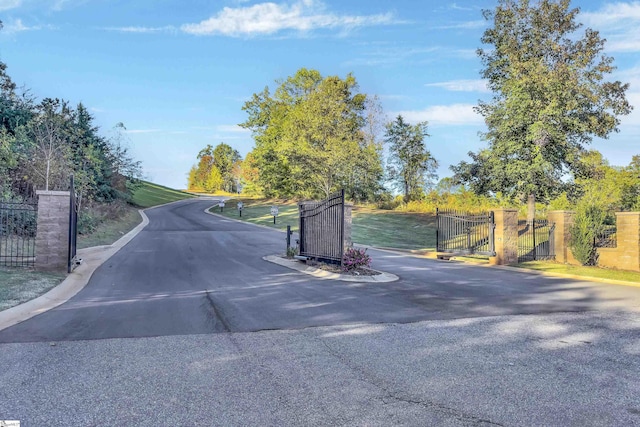 view of road