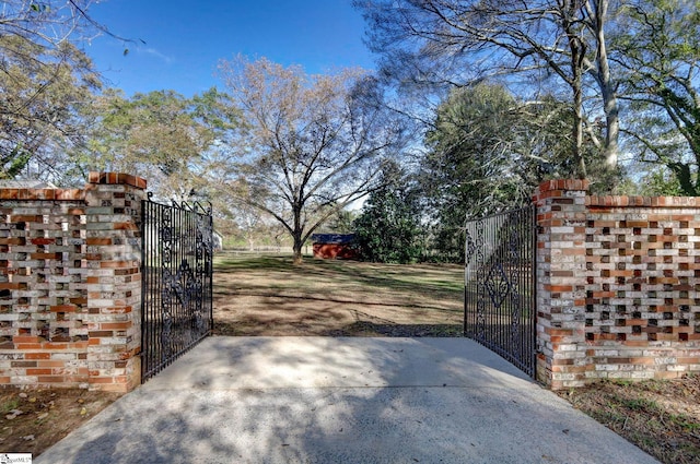 view of gate