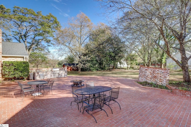 view of patio