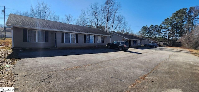 view of ranch-style home