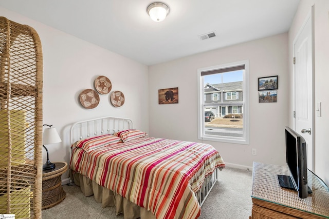 bedroom featuring carpet floors