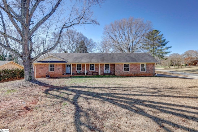 view of ranch-style house