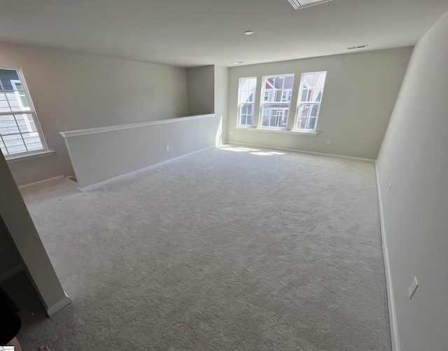 empty room with carpet floors