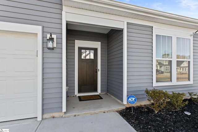 view of property entrance