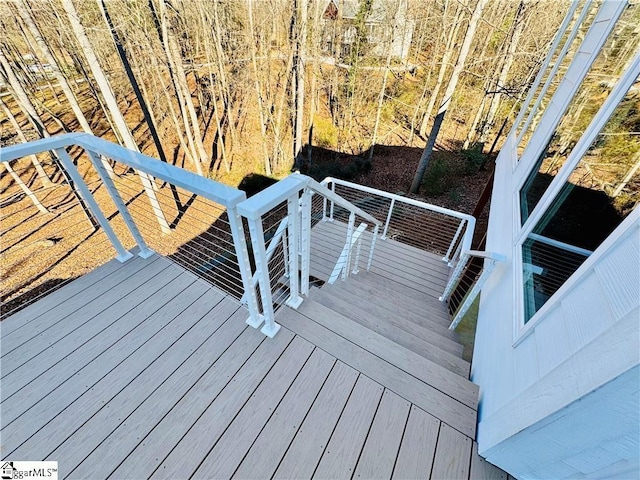 view of deck