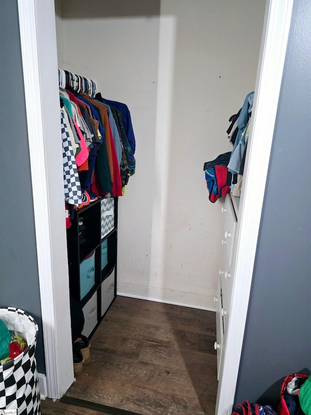 view of closet