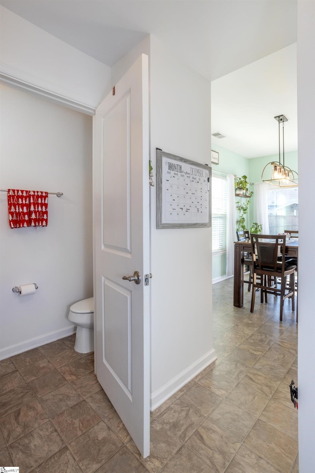 bathroom with toilet