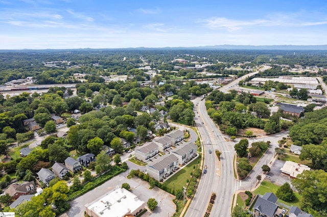 aerial view