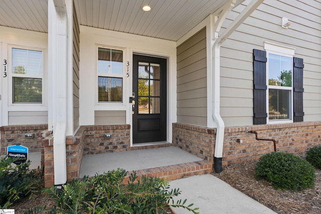 view of property entrance