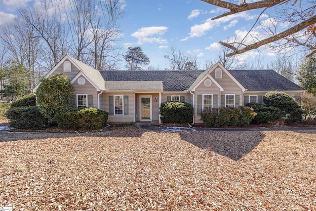 view of ranch-style house