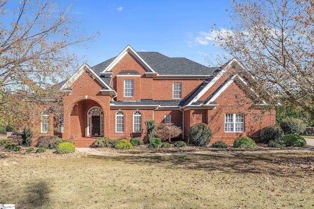 view of property with a front yard