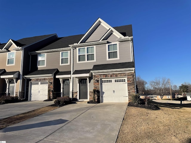 309 Hunt Glenn Ct, Greer, SC 29650 - view of front facade featuring a garage