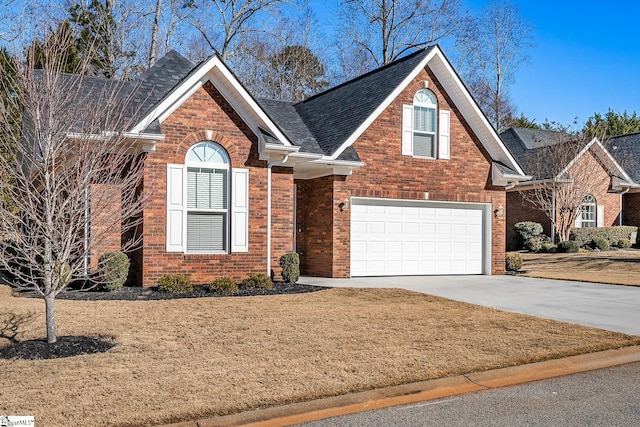 front facade featuring a garage