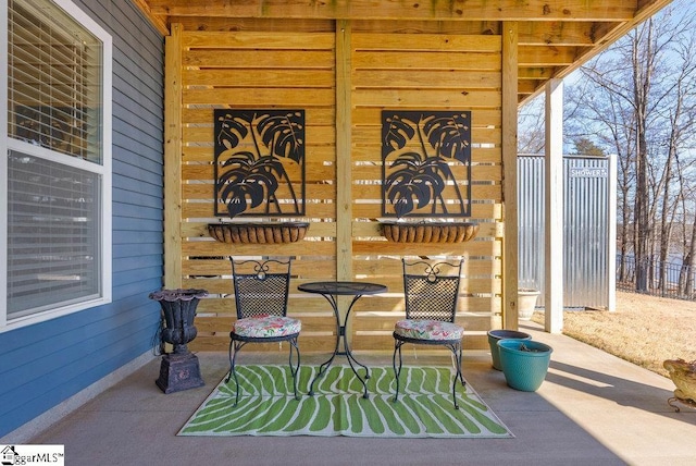 view of patio / terrace