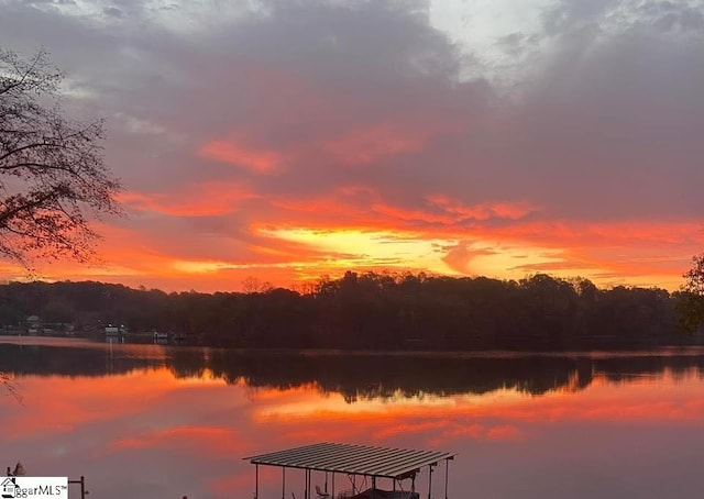 property view of water