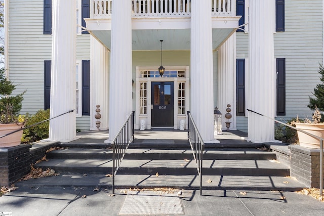 view of property entrance