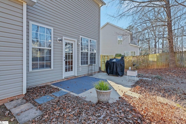 exterior space featuring a patio