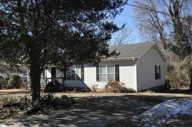 view of home's exterior