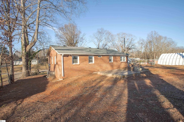 view of rear view of property