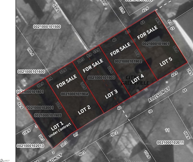 11 Allison St Lot 3, Greenville SC, 29601 land for sale