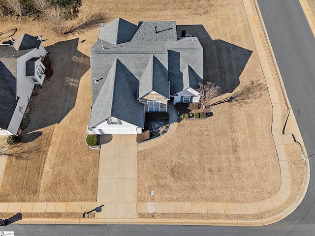 drone / aerial view