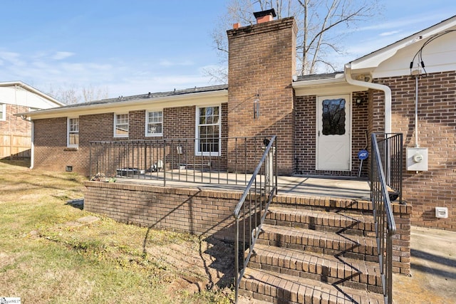 view of rear view of house