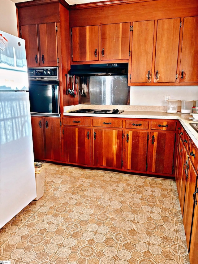 kitchen featuring white appliances