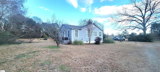 view of side of home