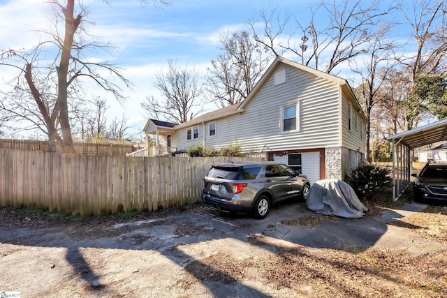 view of front of house