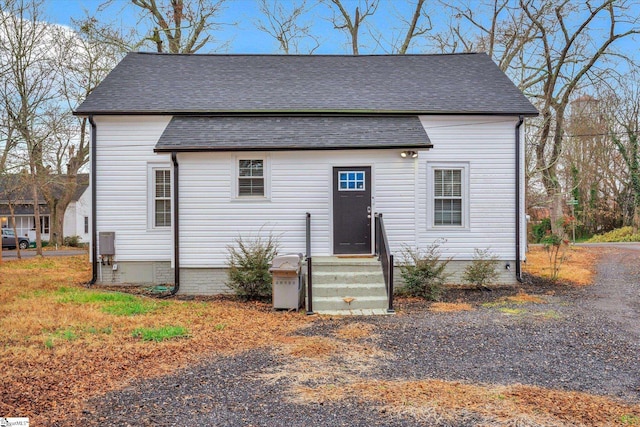 view of front of house