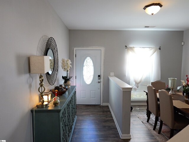 107 Montauk Dr, Greenville, SC 29607 - entrance foyer featuring dark hardwood / wood-style flooring