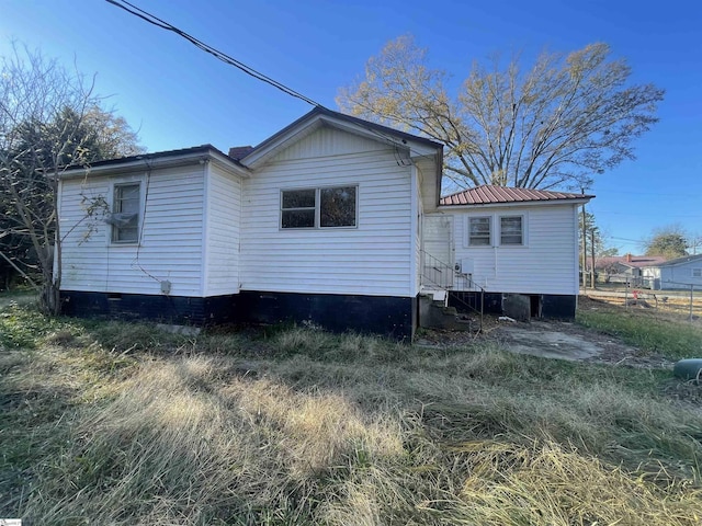 view of rear view of property