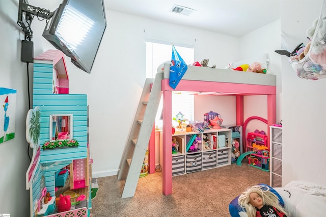 bedroom featuring carpet floors