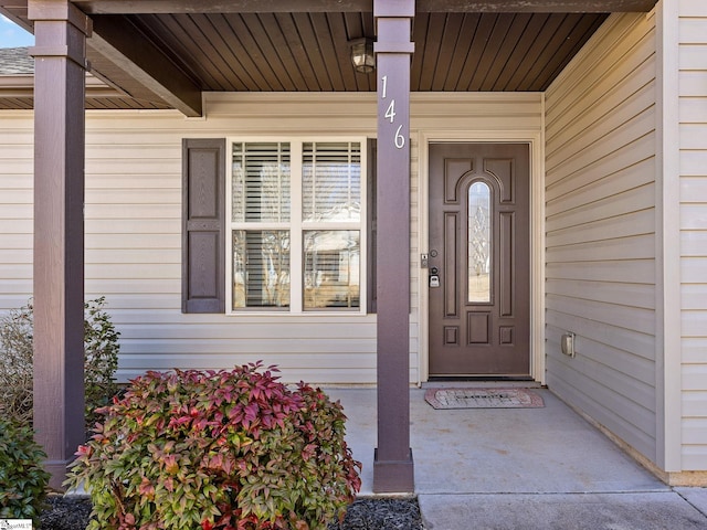 view of property entrance