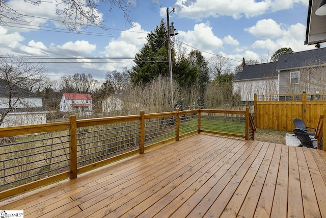 view of deck