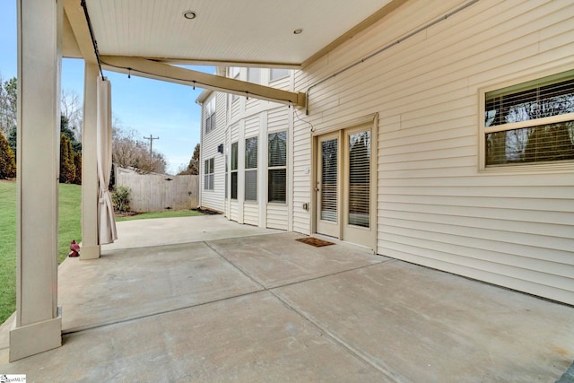 view of patio / terrace