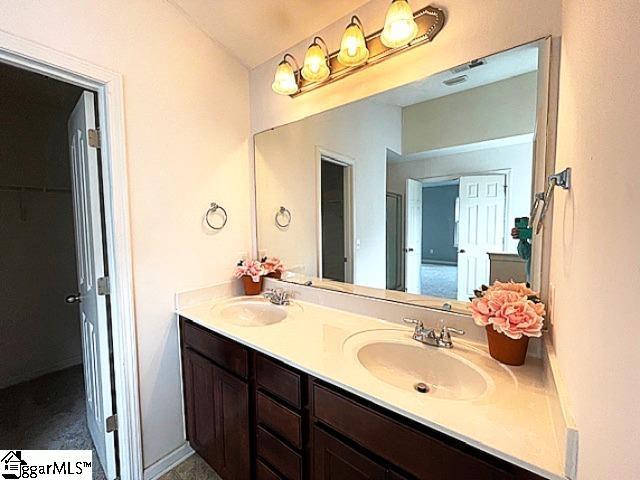 312 Engelmann Ln, Simpsonville, SC 29680 - bathroom featuring vanity