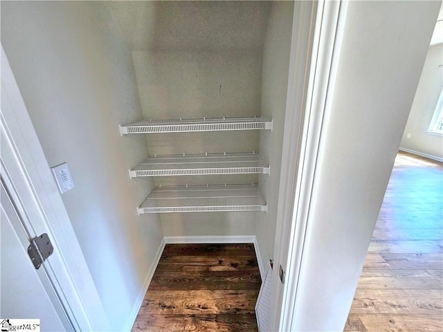 view of pantry