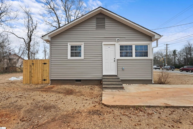 view of front of house